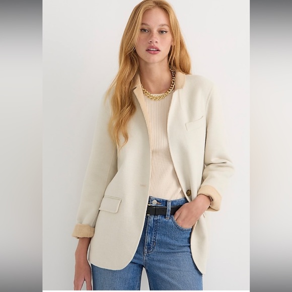 Leighton Blazer-jacket In Double-faced Wool NWT - Picture 2 of 8